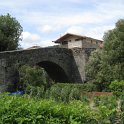 El primer pont romànic amb el que topolem.
