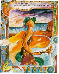 Les petjades del llangardaix