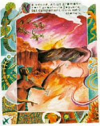 Les petjades del llangardaix