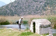 The fishing in Oliva's rivers